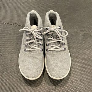 Allbird high tops.  Worn 3 times, just too big for me.  Very comfortable.